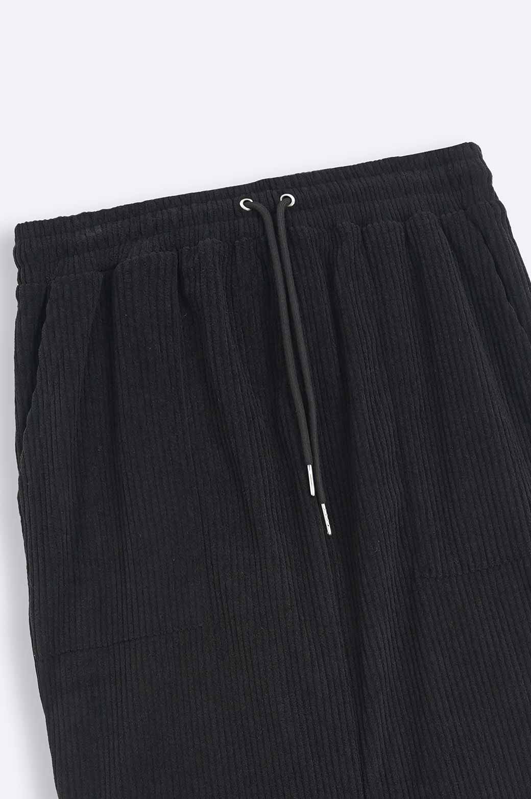 RIBBED KNIT TROUSER