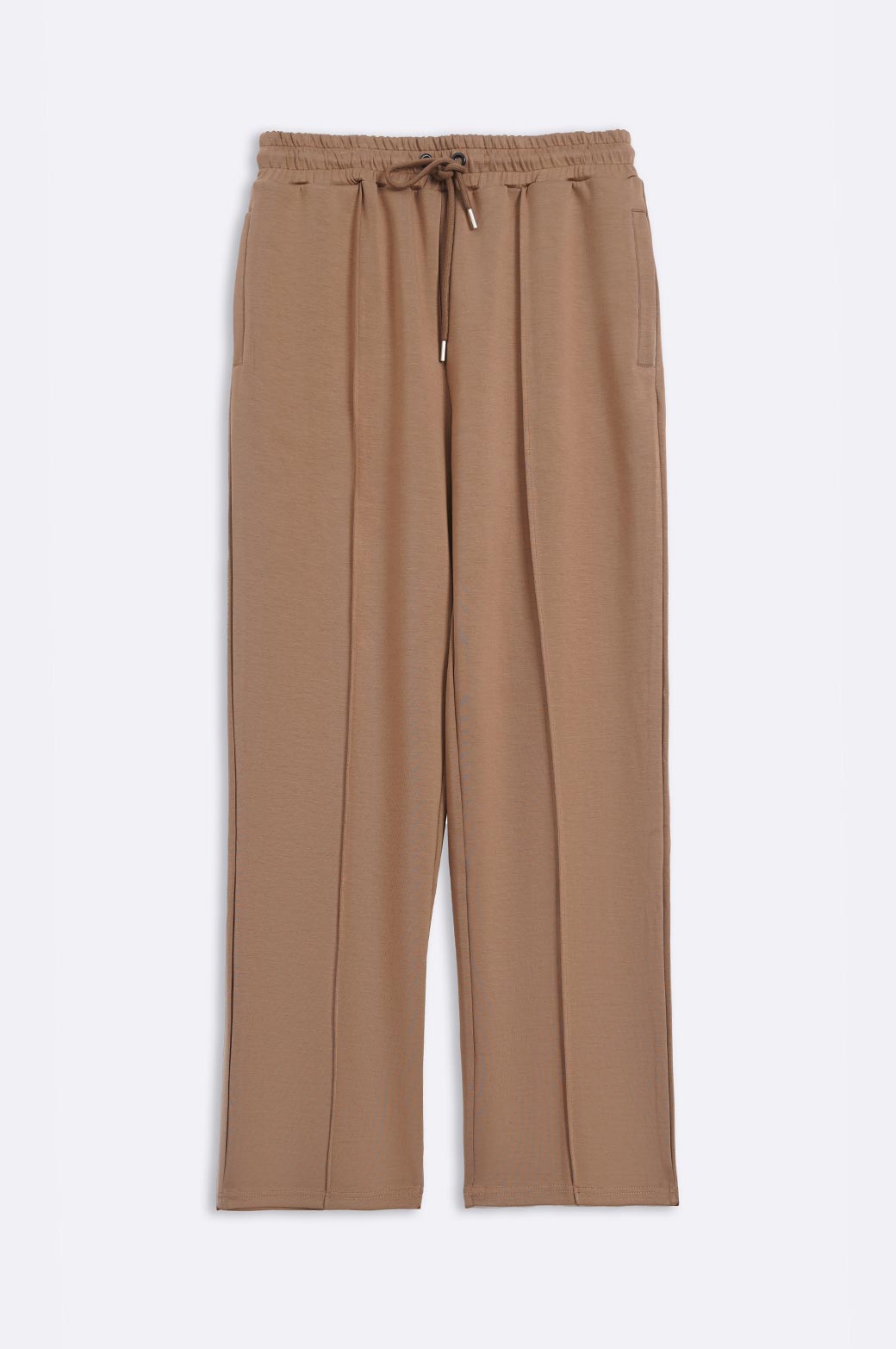 STRAIGHT KNITTED PANTS