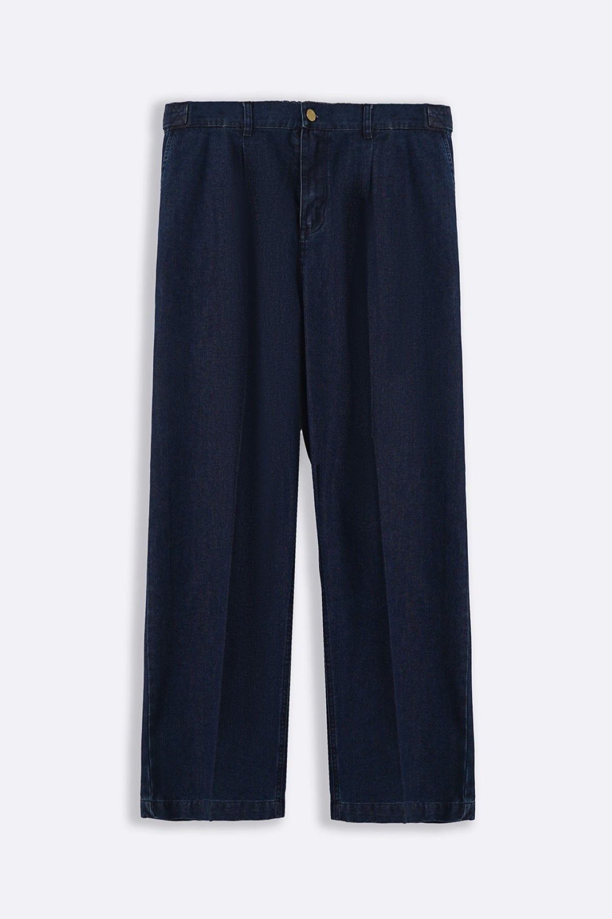 ADJUSTABLE DENIM TROUSERS