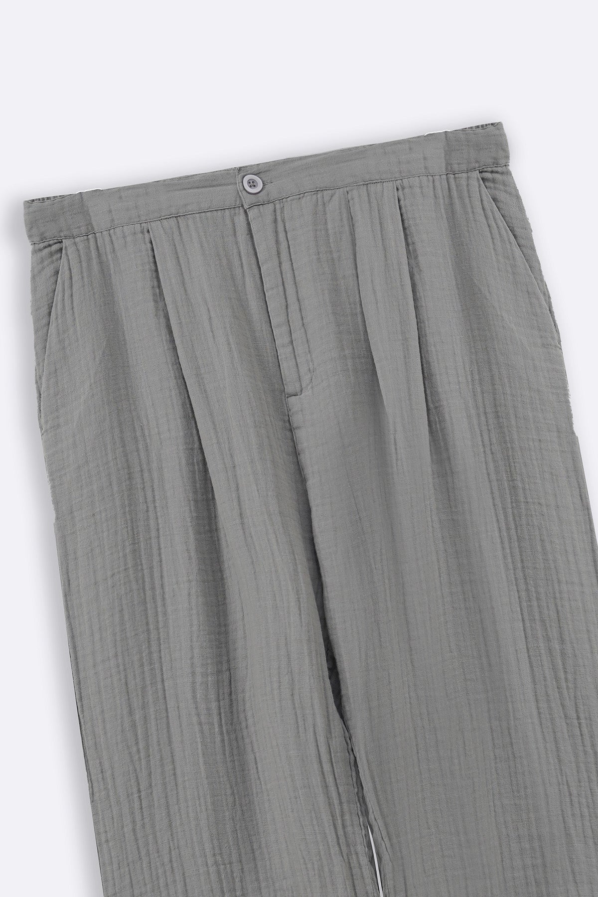 RELAXED MUSLIN TROUSERS