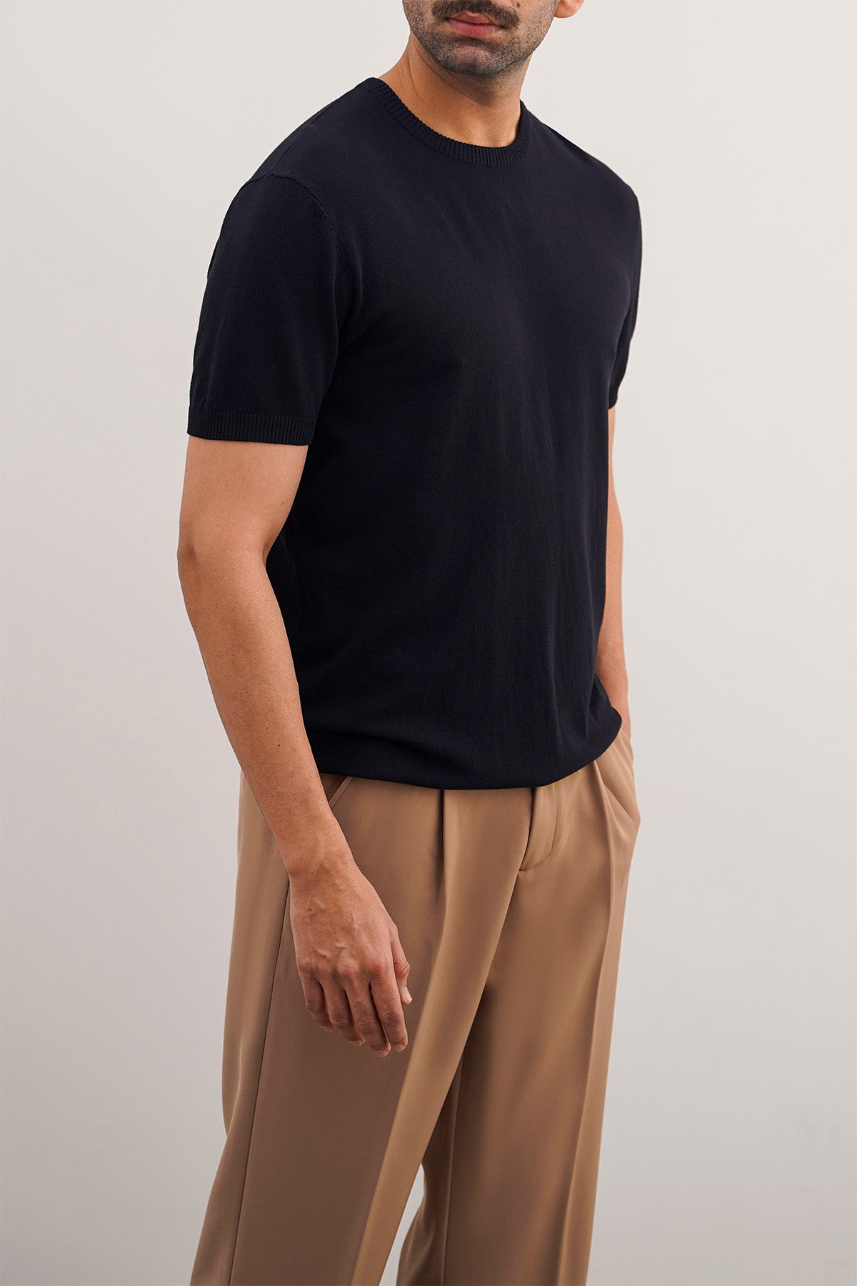VISCOSE KNIT TEE