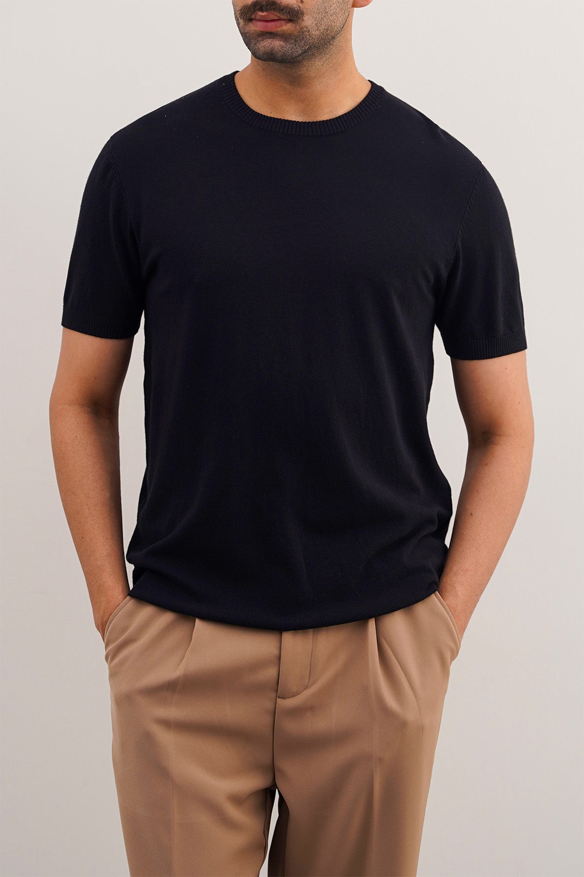VISCOSE KNIT TEE