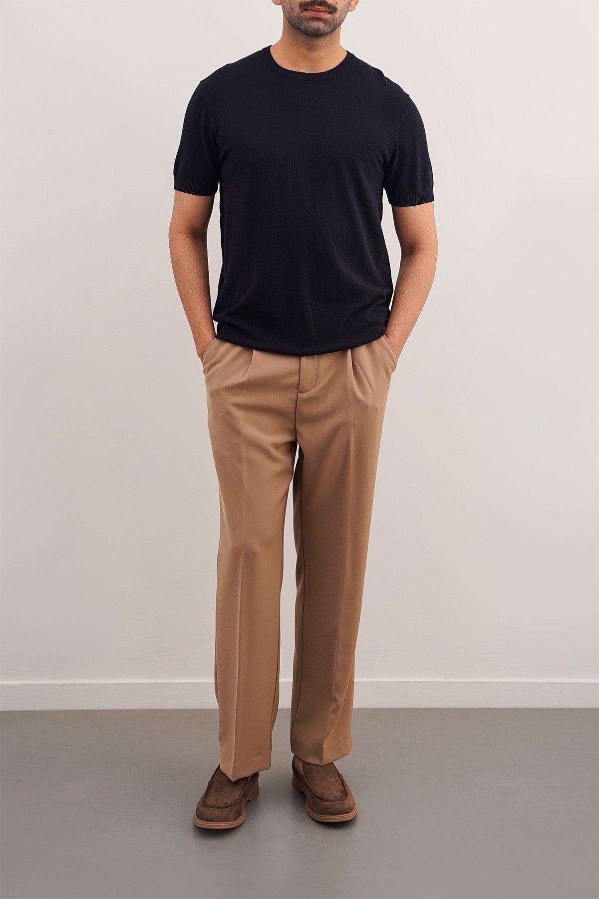VISCOSE KNIT TEE