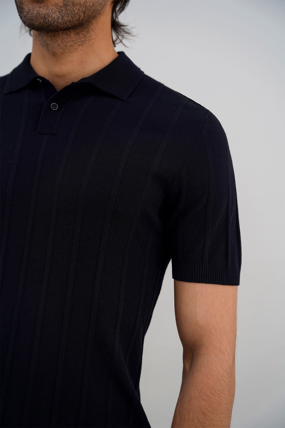 VISCOSE KNIT POLO