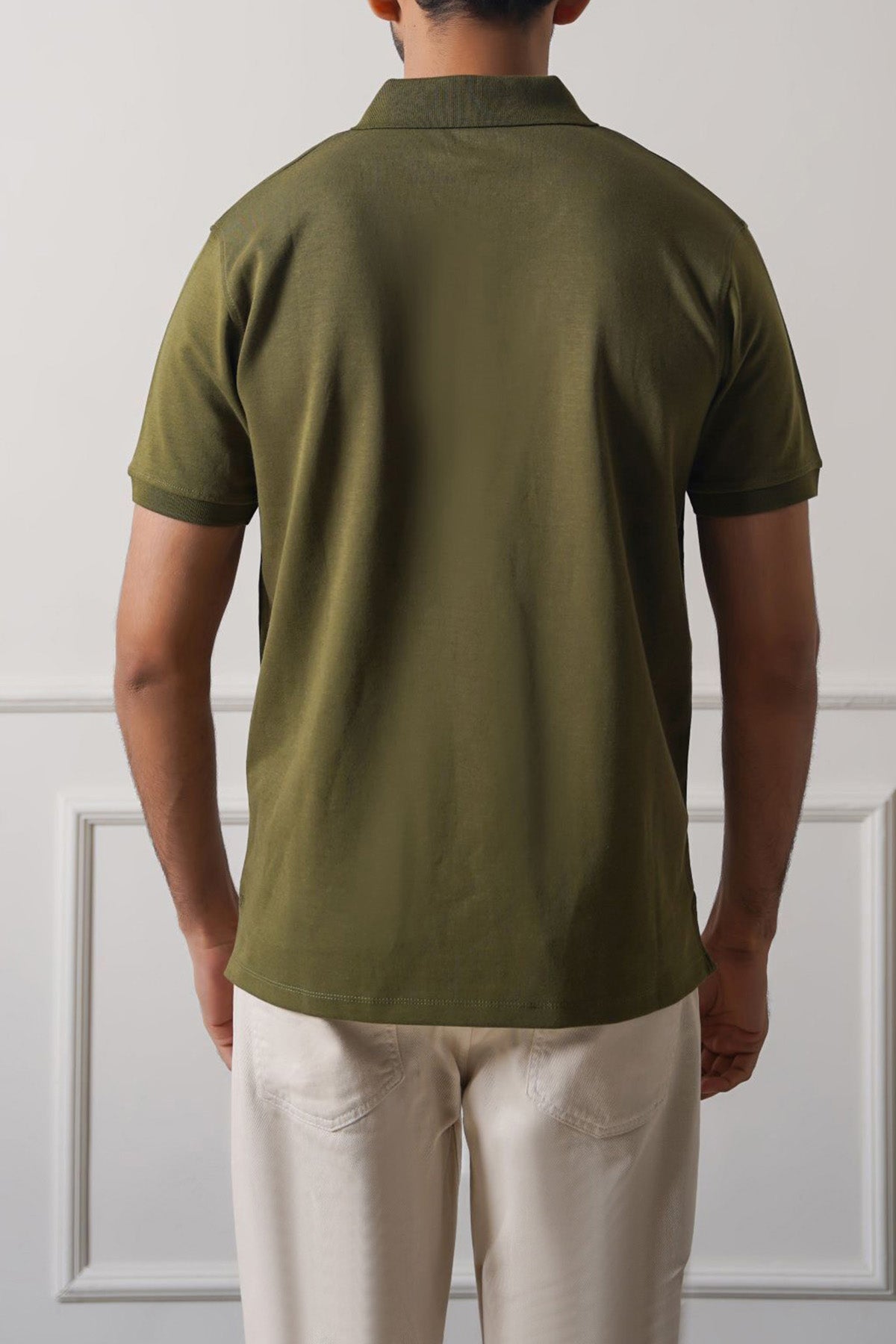 QUARTER ZIP POLO