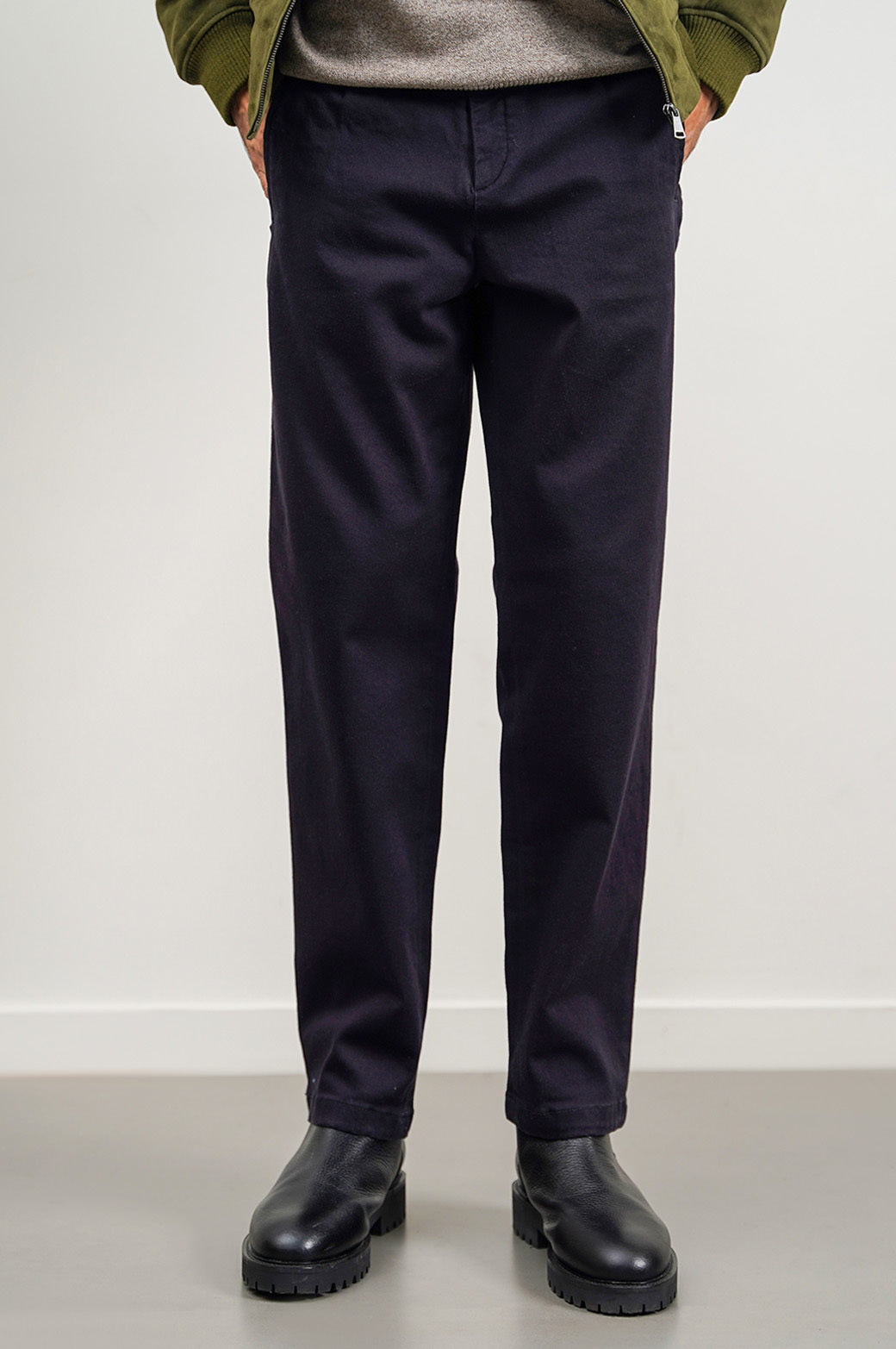 STRAIGHT TWILL PANTS