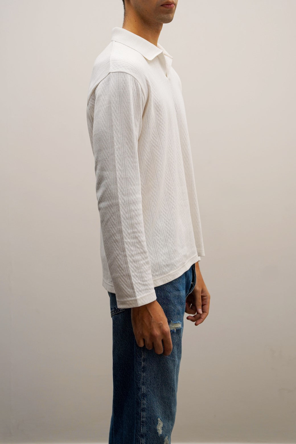 SOFT JACQUARD POLO