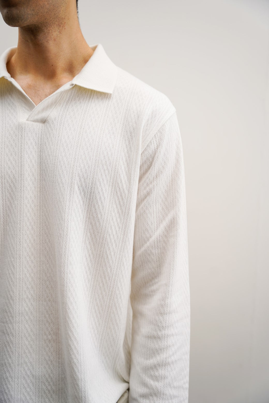 SOFT JACQUARD POLO
