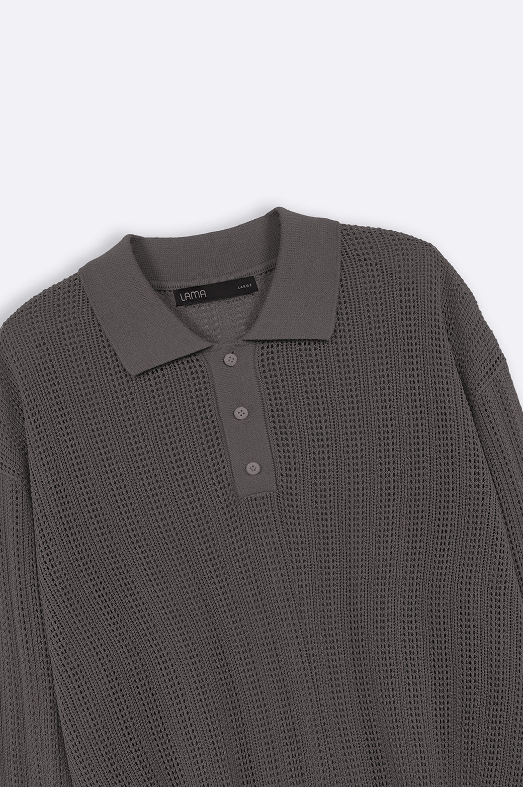 CROCHET KNIT POLO
