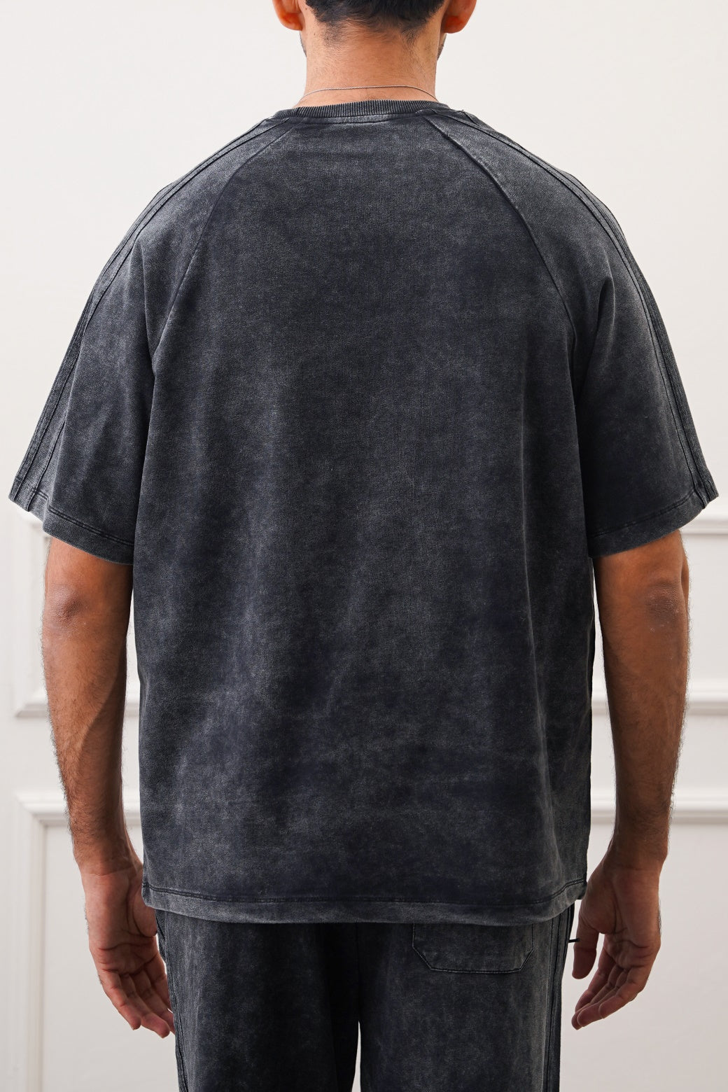 RANGLAN ACID WASHED TEE