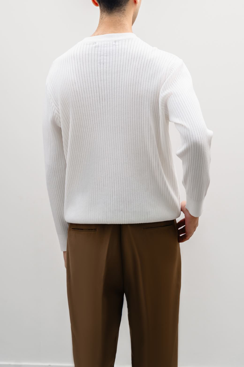RIBBED HENLEY
