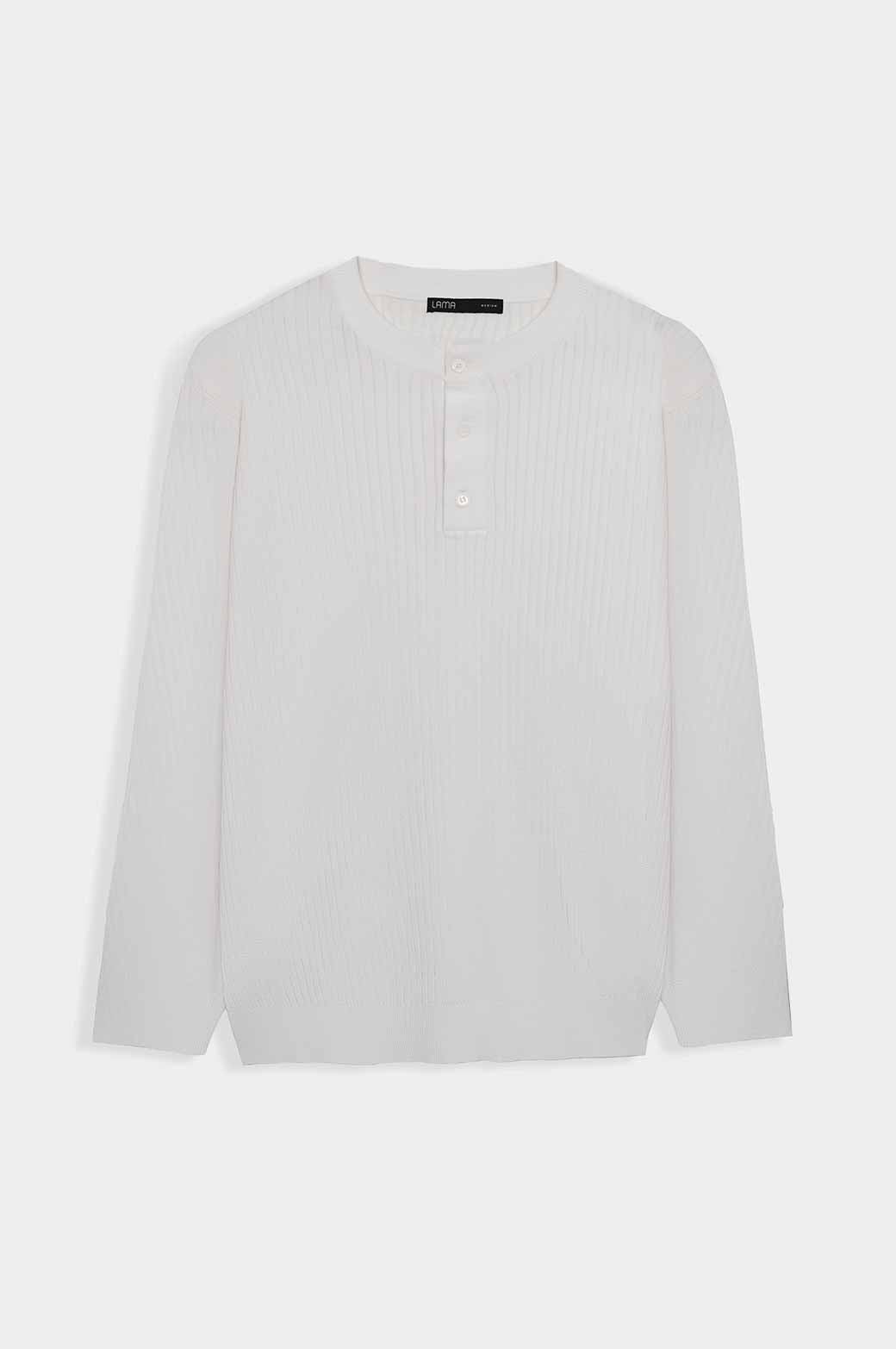 RIBBED HENLEY