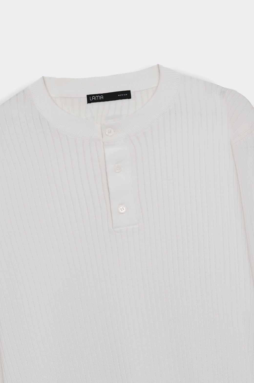 RIBBED HENLEY