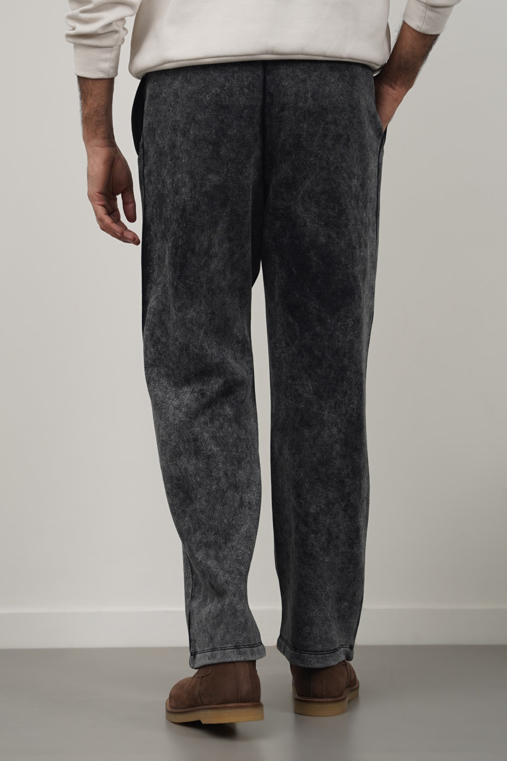 SOFT COTTON FLEECE PANTS