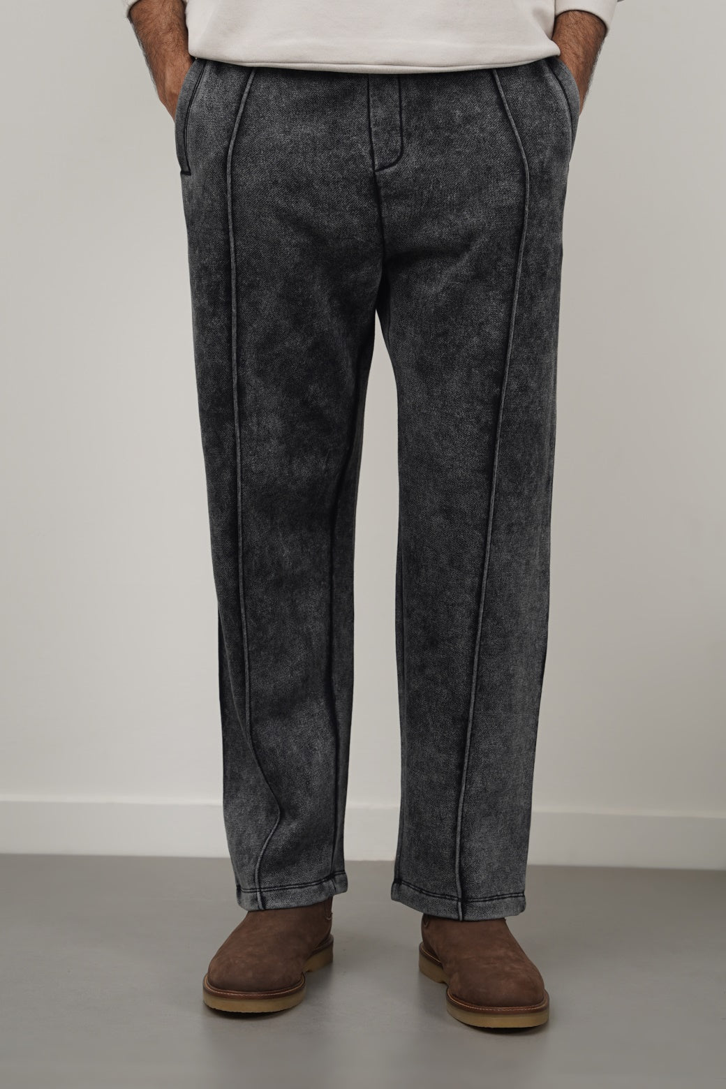 SOFT COTTON FLEECE PANTS